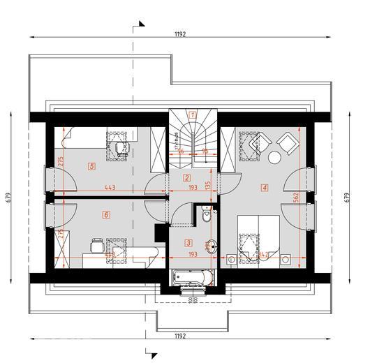 Projekt domu D29  Maryla