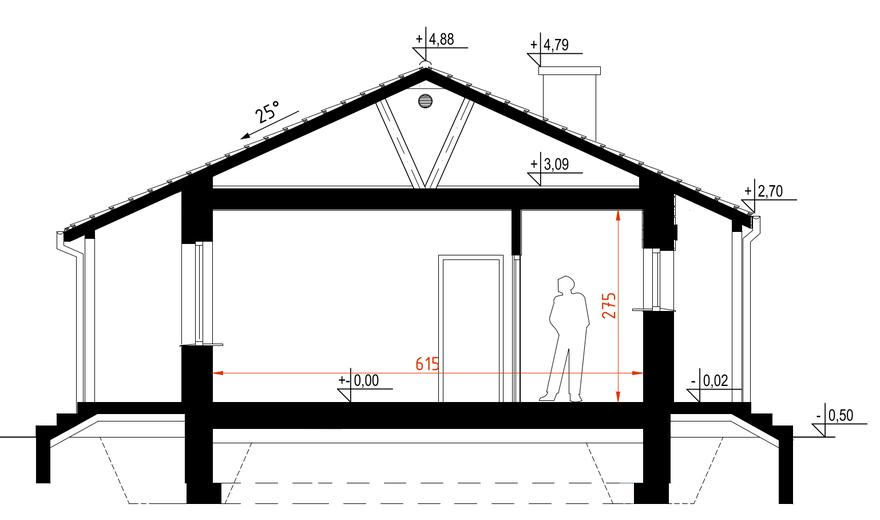 Projekt domu D23 Marcin