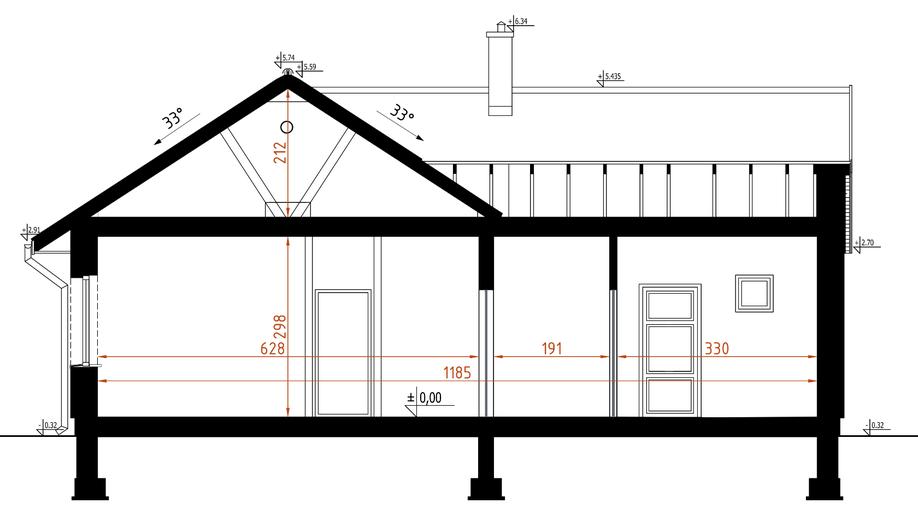 Projekt domu D104 Marika