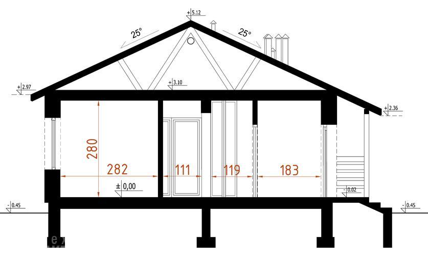 Projekt domu D85  Jarosław