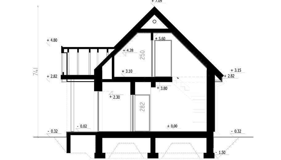 Projekt domu D187  Szymon