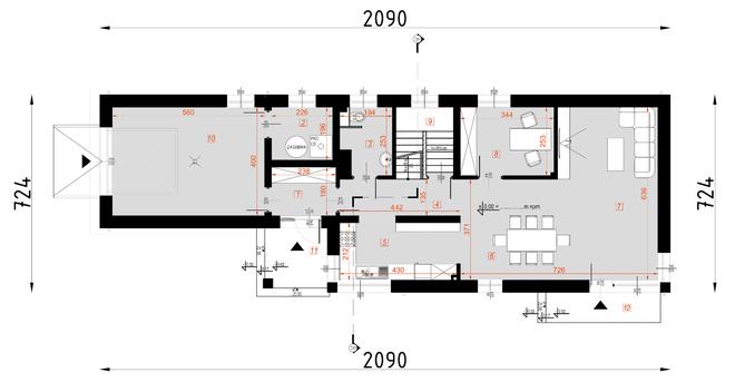 Projekt domu D44 Joanna