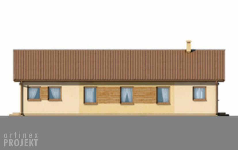 Projekt domu D09  Lucyna wersja drewniana