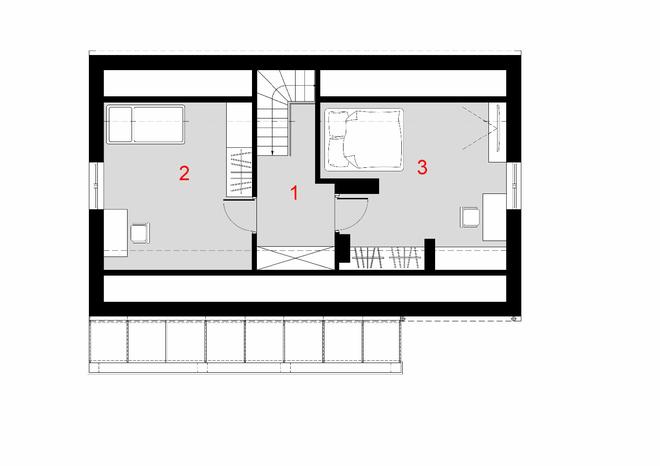 Projekt domu D178A  Piotr A