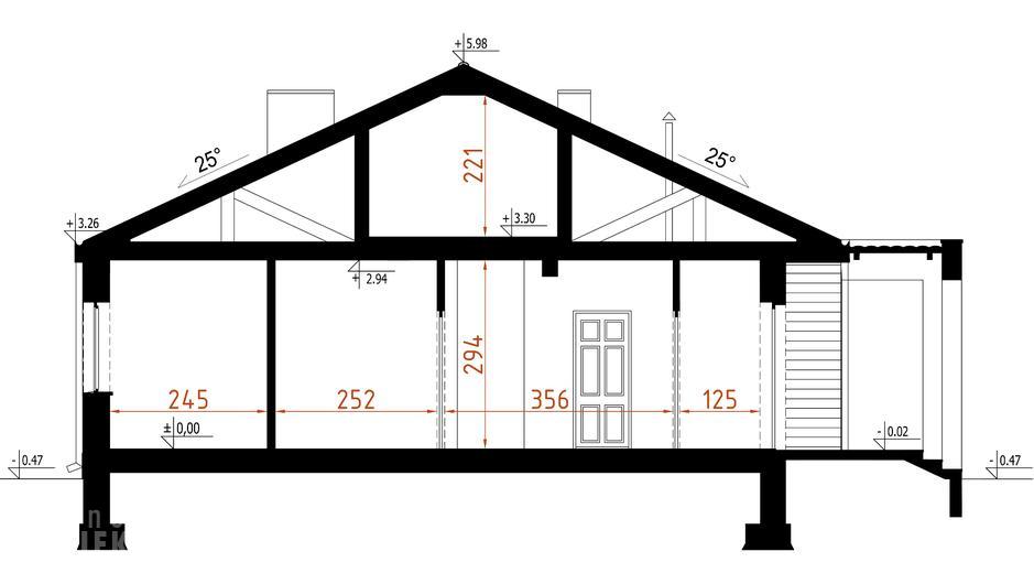 Projekt domu D123  Zbyszek