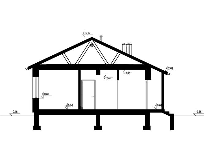 Projekt domu D16 Jan