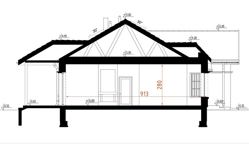 Projekt domu D68 Adelia