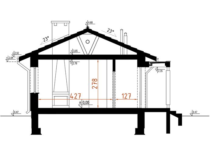 Projekt domu D103A Lidia A