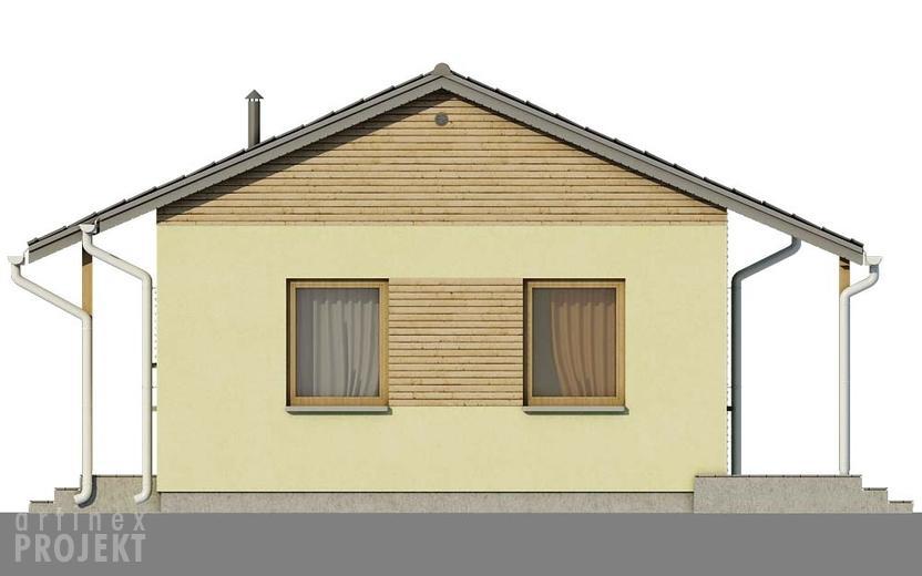 Projekt domu D20  Kazimierz wersja drewniana