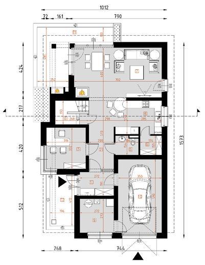 Projekt domu D151