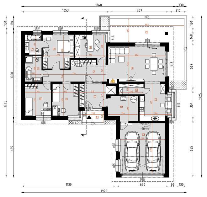 Projekt domu D152AK_P
