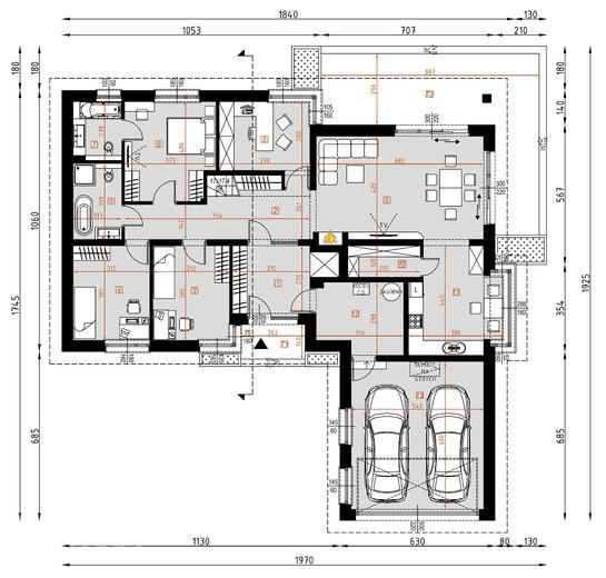 Projekt domu D152BK_P