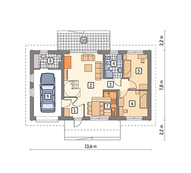 Filigranowy - wariant V