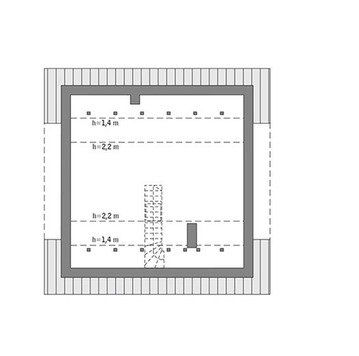 Miarodajny - wersja 2 (z wentylacją mechaniczną i rekuperacją)