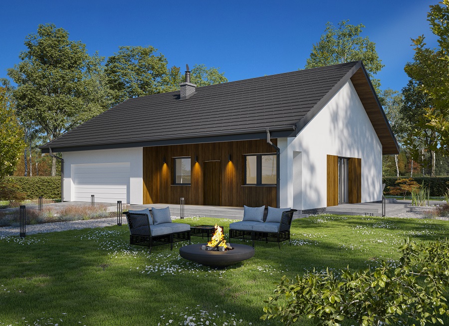 Projekt domu Murator Miarodajny - wersja 5