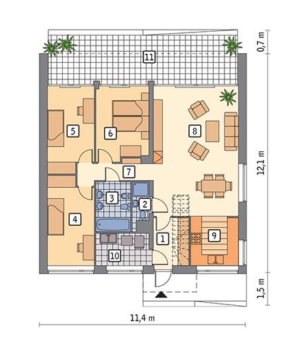 Przejrzysty - wariant XII