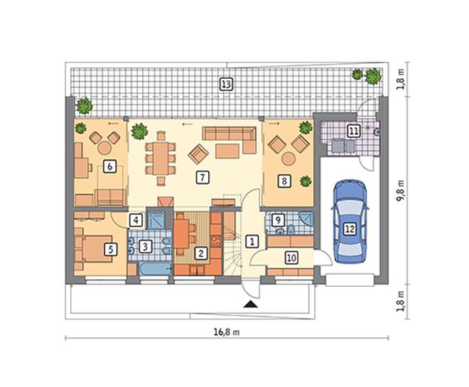 Przejrzysty - wariant XIV