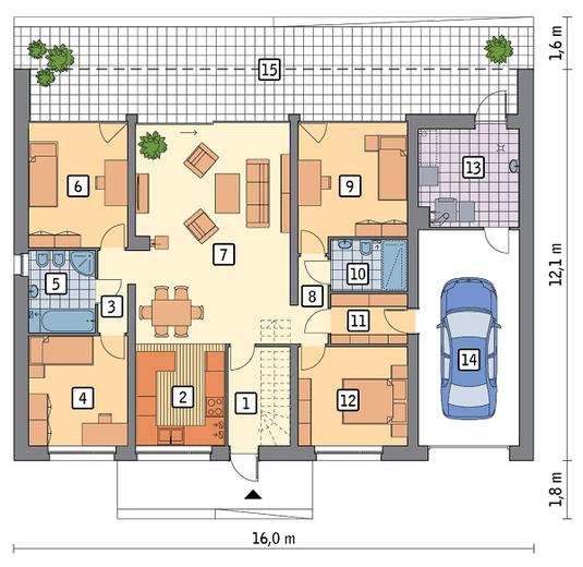 Przejrzysty - wariant XV