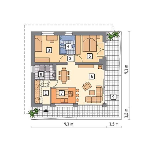 Czterolistna koniczyna - wersja 1