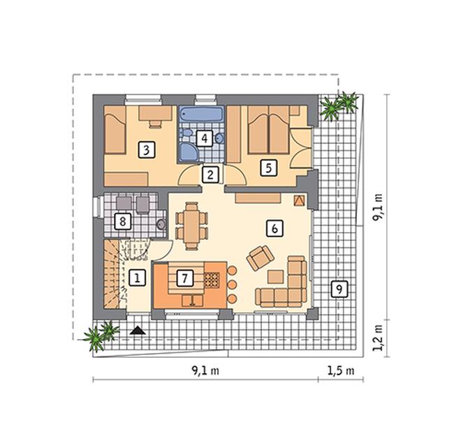 Czterolistna koniczyna - wersja 1