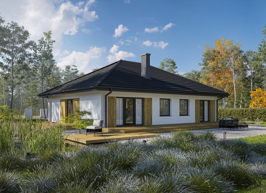 Projekt domu Murator Czterolistna koniczyna - wersja 5