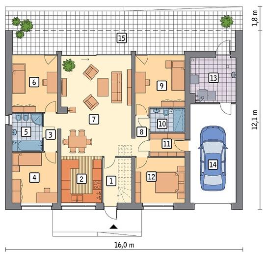 Przejrzysty 4 - wariant XV