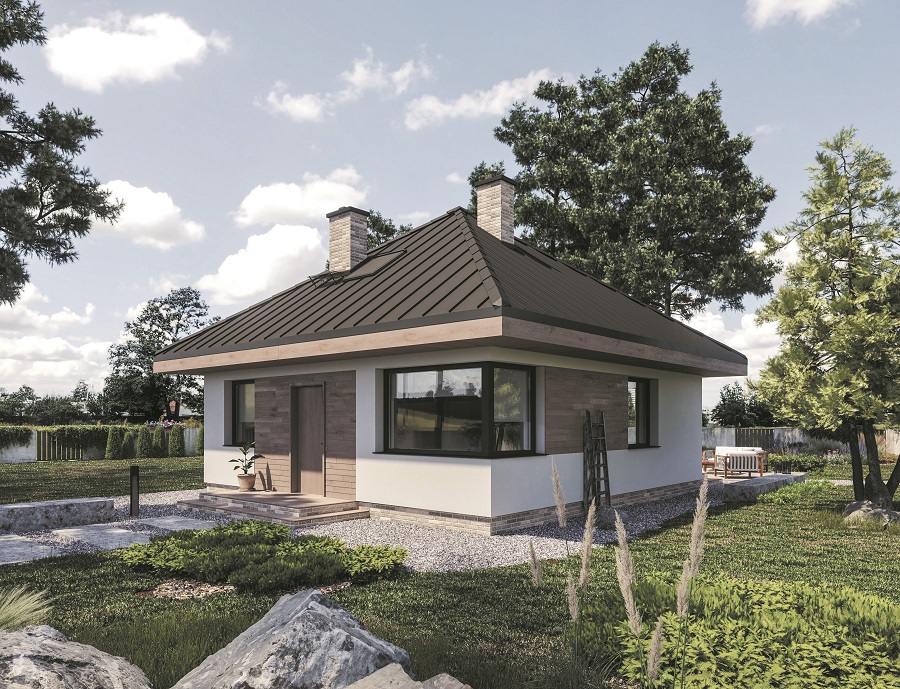 Projekt domu Murator Ładny 4