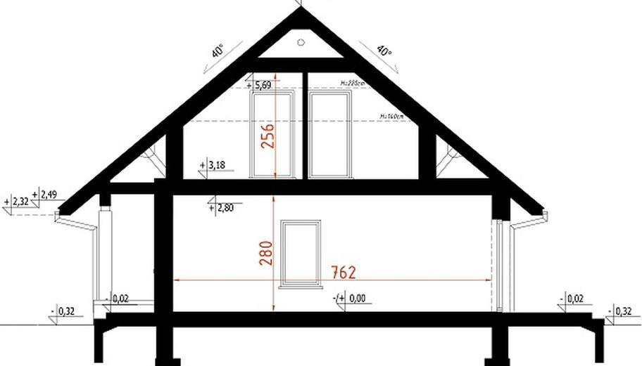 Projekt domu D289