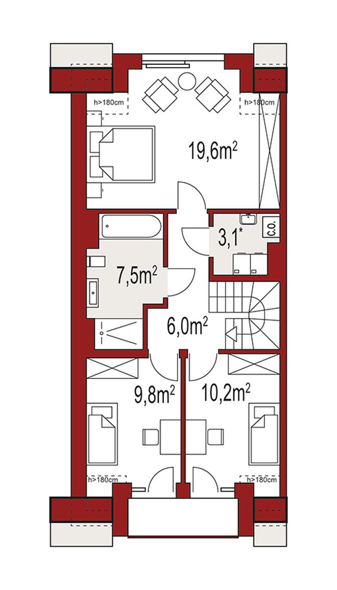 Diana 2 segment lewy