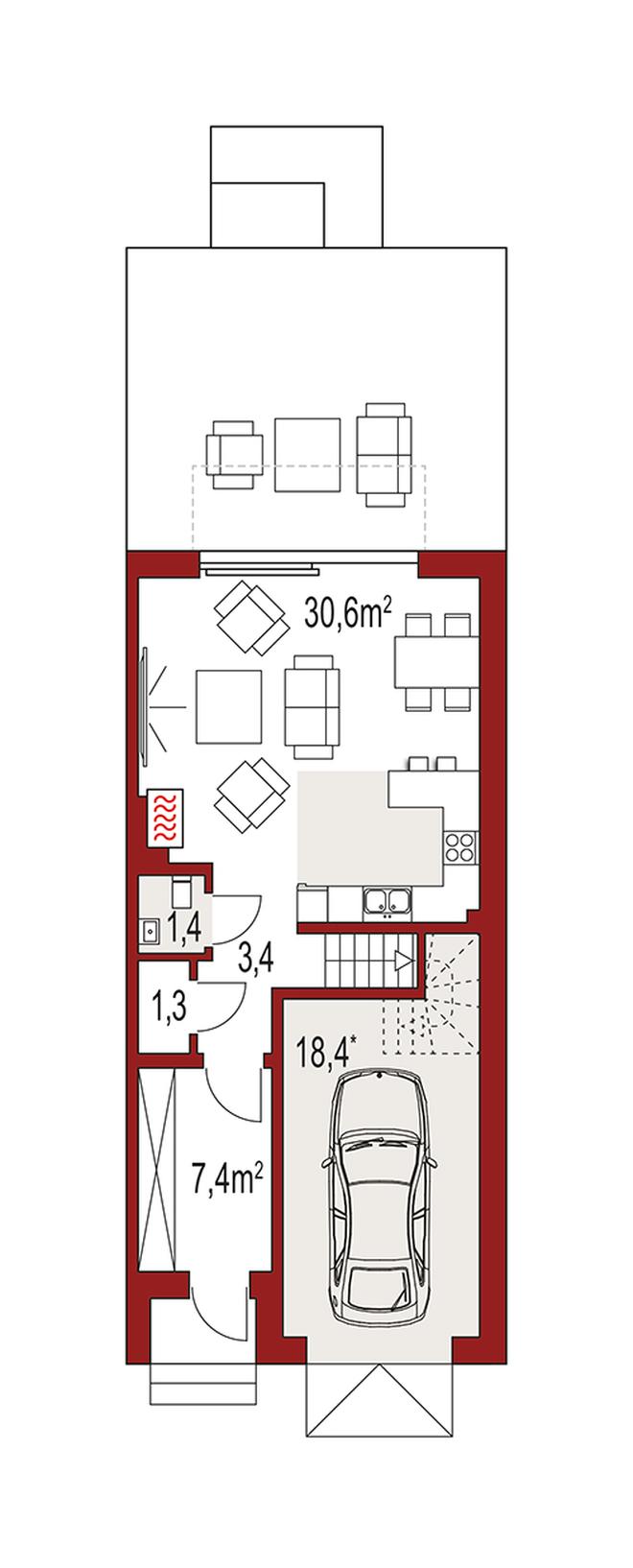 Diana 2 segment prawy