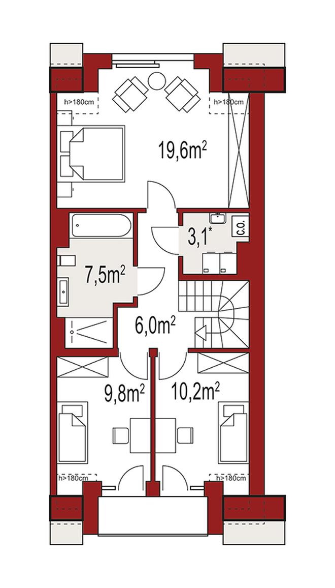 Diana 2 segment prawy
