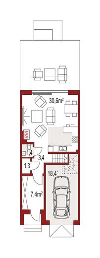 Diana 2 segment środkowy