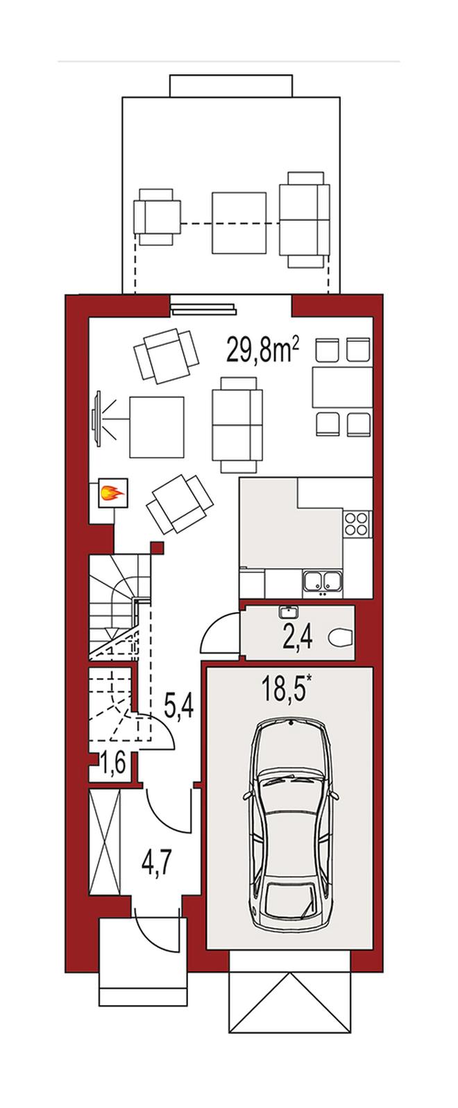 Diana A segment lewy