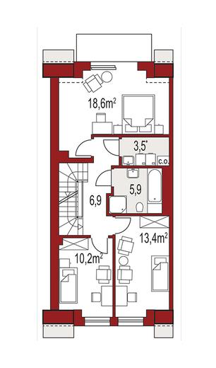 Diana A segment lewy