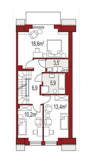 Diana A segment prawy