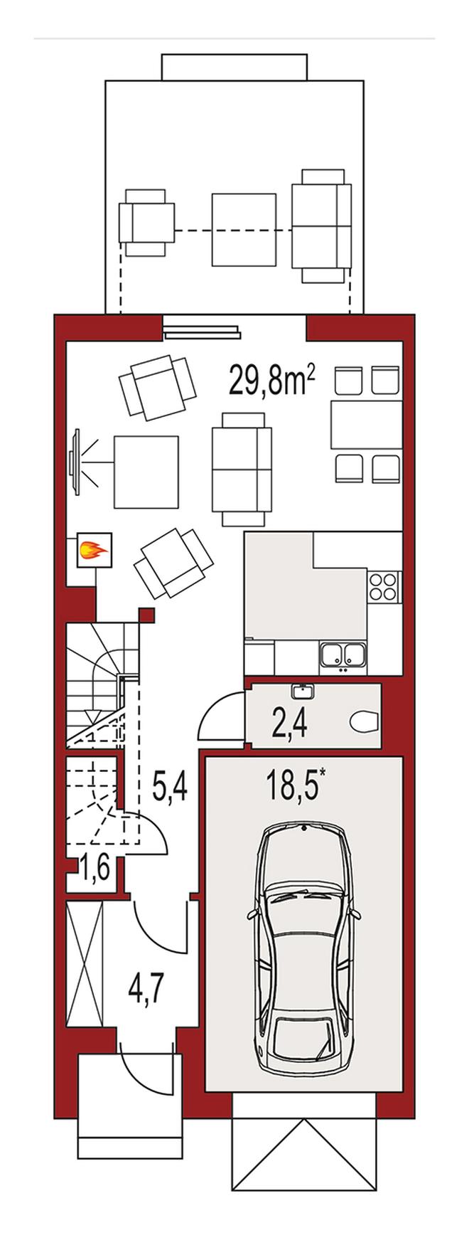 Diana A segment środkowy