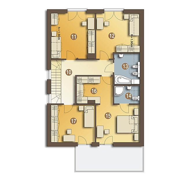 Adam II z garażem 2-st. [A]