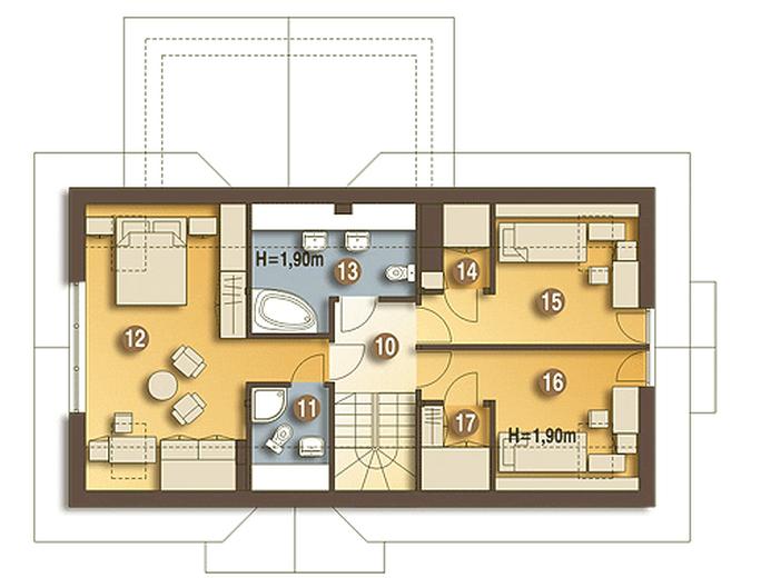 Bolek z garażem 1-st. [A]