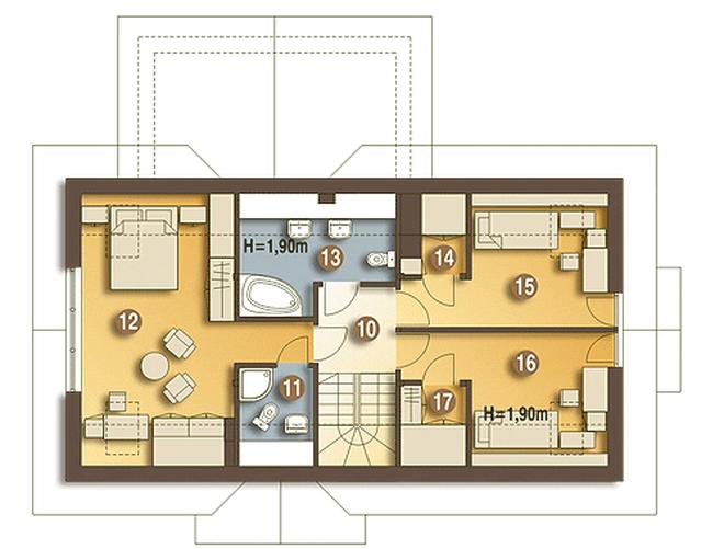 Bolek z garażem 1-st. [A]