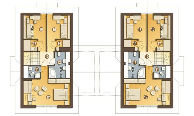 Bolek z garażem 1-st. [A-BL]