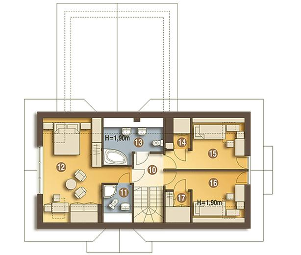 Bolek z garażem 2-st. [A1]