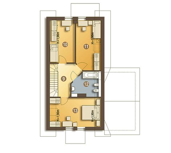 Cypisek II z garażem 1-st. [A]