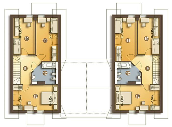 Cypisek II z garażem 1-st. [A-BL]