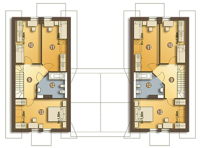 Cypisek II z garażem 1-st. [A-BL]