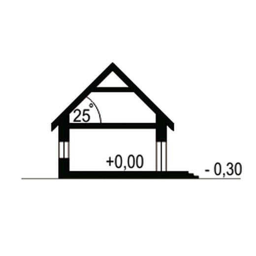 Dolomit z garażem 2-st. [A]