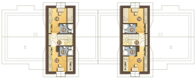 Abigail z garażem 1-st. [A-BL]