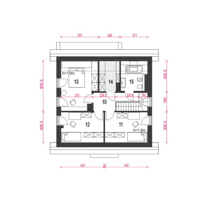 Dom Dla Ciebie 8 bez garażu [B]