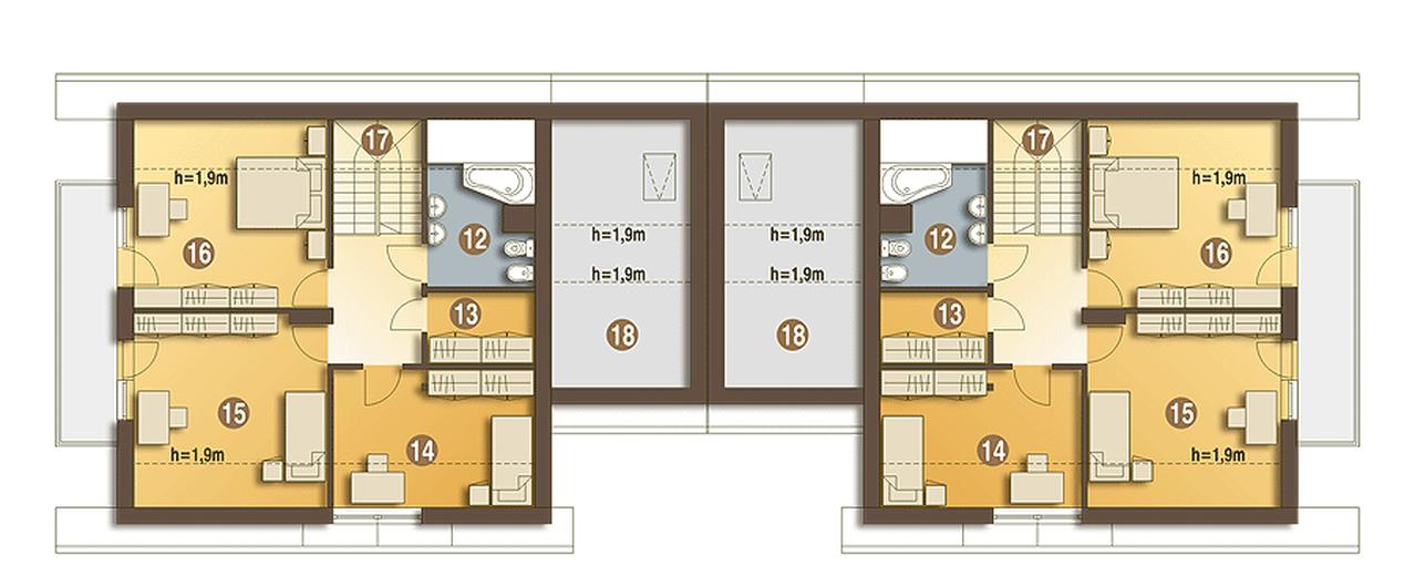 Ewa z garażem 1-st. [A-BL]