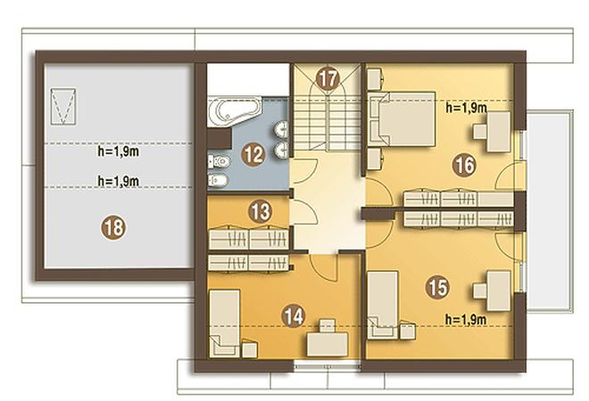 Ewa z garażem 1-st. [A1]