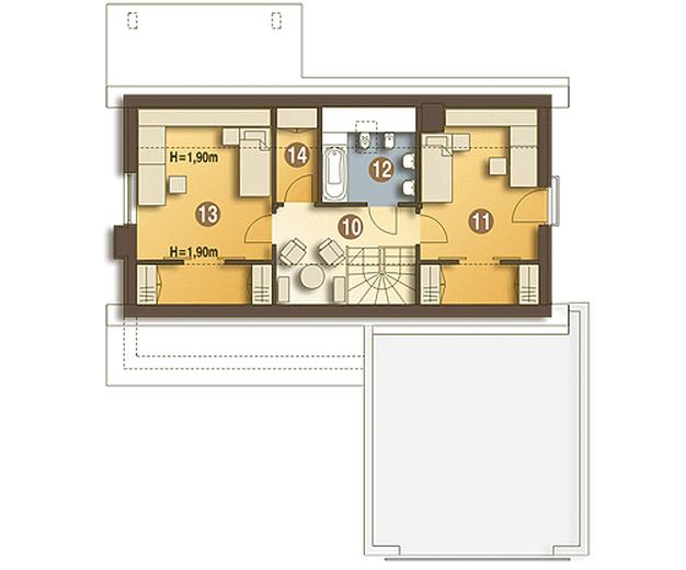 Filemon II z garażem 2-st. [A]